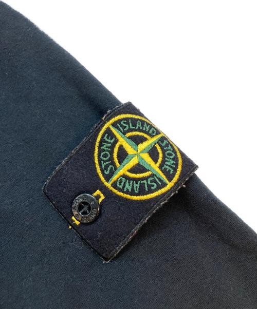STONE ISLAND（ストーンアイランド）STONE ISLAND (ストーンアイランド) ジップパーカー ブラック サイズ:SIZE Sの古着・服飾アイテム