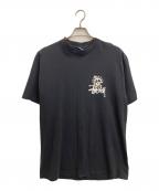 stussyステューシー）の古着「Tシャツ」｜ブラック
