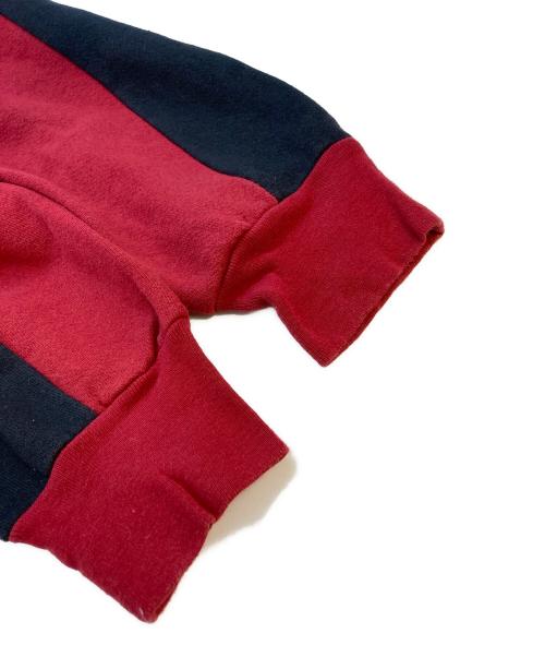 stussy（ステューシー）stussy (ステューシー) スウェット レッド×ネイビー サイズ:SIZE Mの古着・服飾アイテム