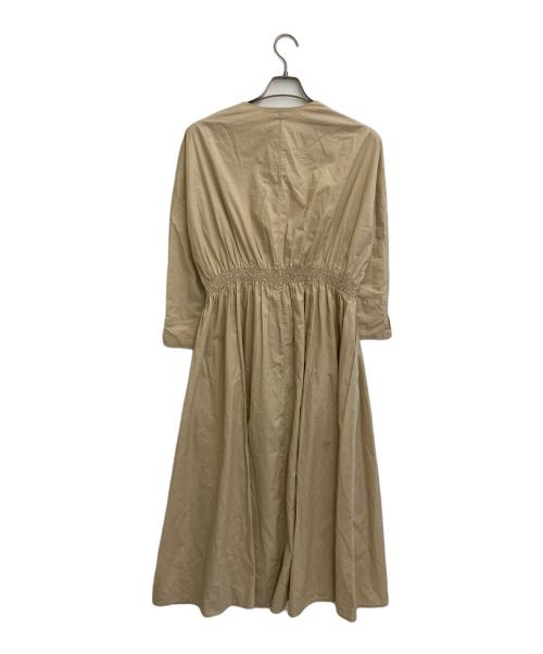 TENNE HANDCRAFTED MODERN（テン ハンドクラフテッド モダン）TENNE HANDCRAFTED MODERN (テン ハンドクラフテッド モダン) ブラウスワンピース ベージュ サイズ:SIZE Freeの古着・服飾アイテム