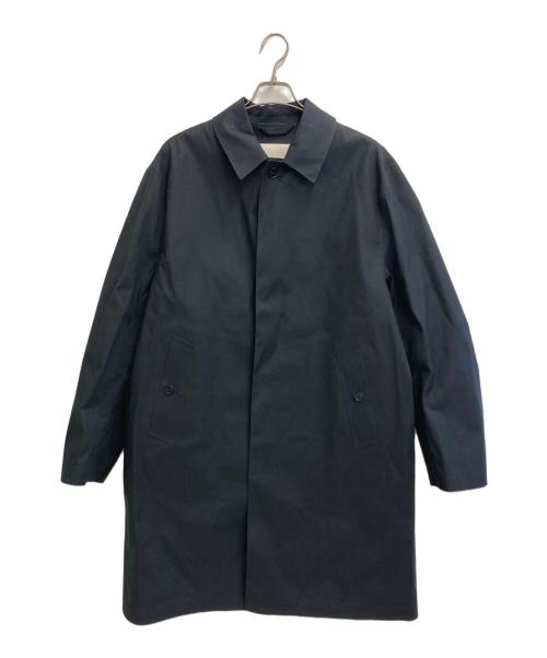 MACKINTOSH（マッキントッシュ）MACKINTOSH (マッキントッシュ) ゴム引きステンカラーコート ネイビー サイズ:SIZE 38の古着・服飾アイテム