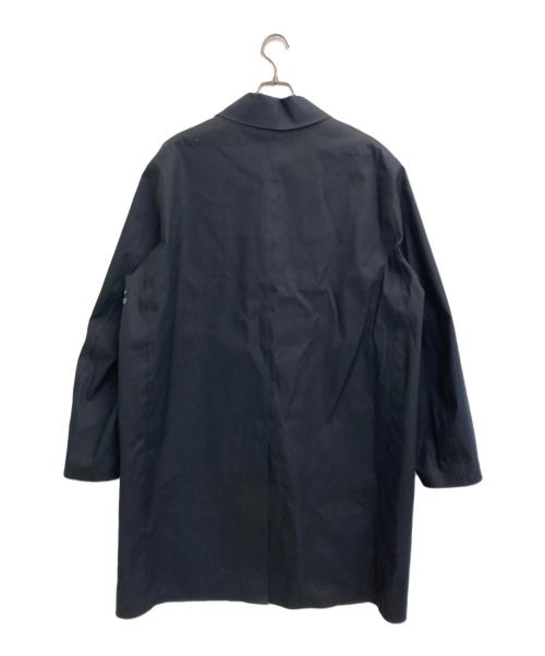MACKINTOSH（マッキントッシュ）MACKINTOSH (マッキントッシュ) ゴム引きステンカラーコート ネイビー サイズ:SIZE 38の古着・服飾アイテム