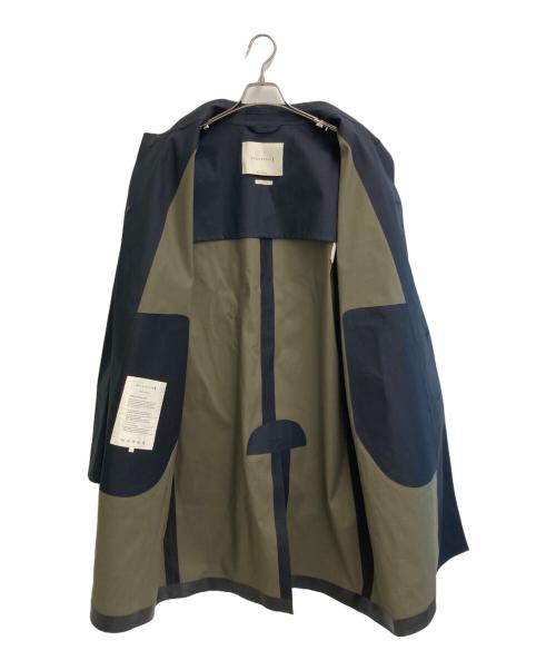 MACKINTOSH（マッキントッシュ）MACKINTOSH (マッキントッシュ) ゴム引きステンカラーコート ネイビー サイズ:SIZE 38の古着・服飾アイテム