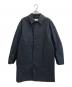 MACKINTOSH（マッキントッシュ）の古着「ゴム引きステンカラーコート」｜ネイビー