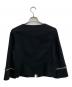 M'S GRACY (エムズグレイシー) ノーカラージャケット ブラック サイズ:SIZE 42：7000円
