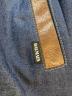 中古・古着 BALMAIN (バルマン) デニム×ピッグレザー リバーシブルジャケット インディゴ×ブラウン サイズ:SIZE LL：12000円
