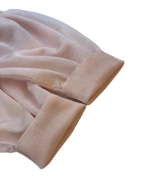 SEVEN TEN by MIHO KAWAHITO（セブン テン バイ ミホ カワヒト）SEVEN TEN by MIHO KAWAHITO (セブン テン バイ ミホ カワヒト) シアーブラウス ピンク サイズ:SIZE S 未使用品の古着・服飾アイテム