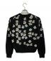 SEVEN TEN by MIHO KAWAHITO (セブン テン バイ ミホ カワヒト) フラワーラメジャガードニット ブラック サイズ:SIZE S：9000円