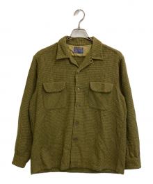 PENDLETON（ペンドルトン）の古着「ウールボードシャツ」｜グリーン
