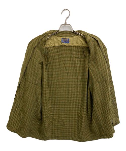 PENDLETON（ペンドルトン）PENDLETON (ペンドルトン) ウールボードシャツ グリーン サイズ:Ｌの古着・服飾アイテム