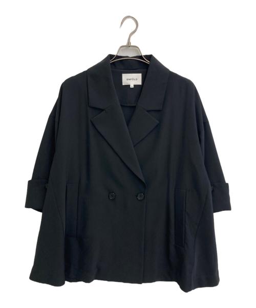 ENFOLD（エンフォルド）ENFOLD (エンフォルド) Comfotable Twill ライトジャケット ブラック サイズ:SIZE 36の古着・服飾アイテム