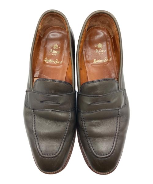 Alden（オールデン）ALDEN (オールデン) コインローファー ブラウン サイズ:9.5の古着・服飾アイテム