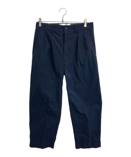 COMME des GARCONS HOMME（コムデギャルソン オム）COMME des GARCONS HOMME (コムデギャルソン オム) 22SS 2-Tuck Nylon Oxford Pants ネイビー サイズ:SIZE XSの古着・服飾アイテム