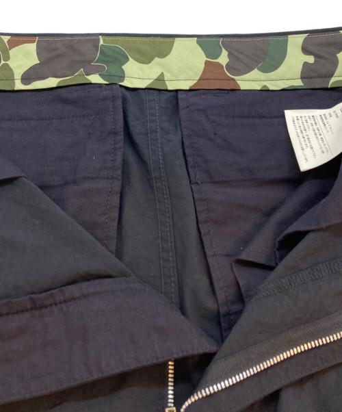 COMME des GARCONS HOMME（コムデギャルソン オム）COMME des GARCONS HOMME (コムデギャルソン オム) 22SS 2-Tuck Nylon Oxford Pants ネイビー サイズ:SIZE XSの古着・服飾アイテム