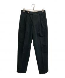 GIORGIO ARMANI（ジョルジョアルマーニ）の古着「コットンパンツ」｜ブラック