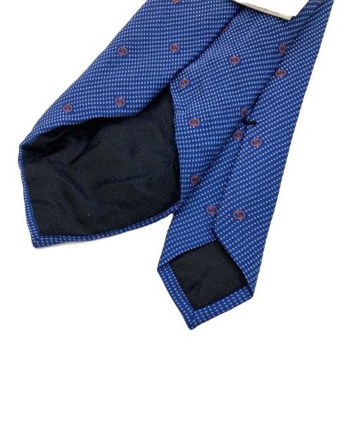 GUCCI（グッチ）GUCCI (グッチ) インターロッキングG ネクタイ ネイビー サイズ:-の古着・服飾アイテム