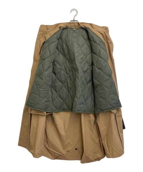 TAION（タイオン）TAION (タイオン) CR モッズコート(+ミリタリーダウンベスト) ベージュ サイズ:SIZE M 未使用品の古着・服飾アイテム