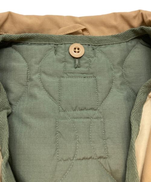 TAION（タイオン）TAION (タイオン) CR モッズコート(+ミリタリーダウンベスト) ベージュ サイズ:SIZE M 未使用品の古着・服飾アイテム
