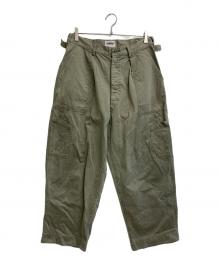 BOWWOW（バウワウ）の古着「REPAIRED USAF MECHANIC PANTS」｜カーキ