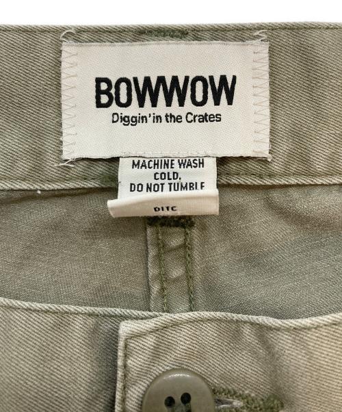 BOWWOW（バウワウ）BOWWOW (バウワウ) REPAIRED USAF MECHANIC PANTS カーキ サイズ:SIZE Mの古着・服飾アイテム
