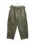 BOWWOW（バウワウ）の古着「REPAIRED USAF MECHANIC PANTS」｜カーキ