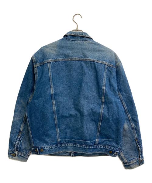 CarHartt（カーハート）CarHartt (カーハート) 裏地ブランケットデニムトラッカージャケット インディゴ サイズ:SIZE Lの古着・服飾アイテム