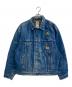 CarHartt（カーハート）の古着「裏地ブランケットデニムトラッカージャケット」｜インディゴ