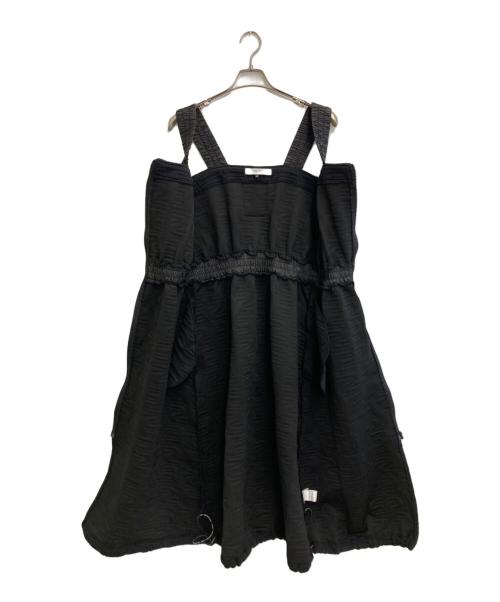 DOUBLE STANDARD CLOTHING（ダブルスタンダードクロージング）DOUBLE STANDARD CLOTHING (ダブルスタンダードクロージング) キルトジャガードワンピース ブラック サイズ:SIZE M (38)の古着・服飾アイテム