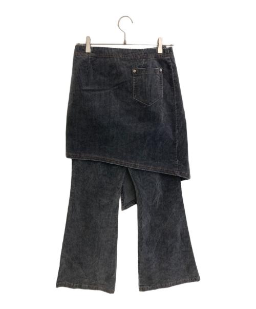 Ameri（アメリ）AMERI (アメリ) 25AW UND STRETCH CORDUROY SKIRT WITH PANTS グレー サイズ:SIZE Mの古着・服飾アイテム