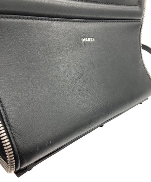DIESEL（ディーゼル）DIESEL (ディーゼル) BIGロゴ スモール ショルダーバッグ ブラックの古着・服飾アイテム