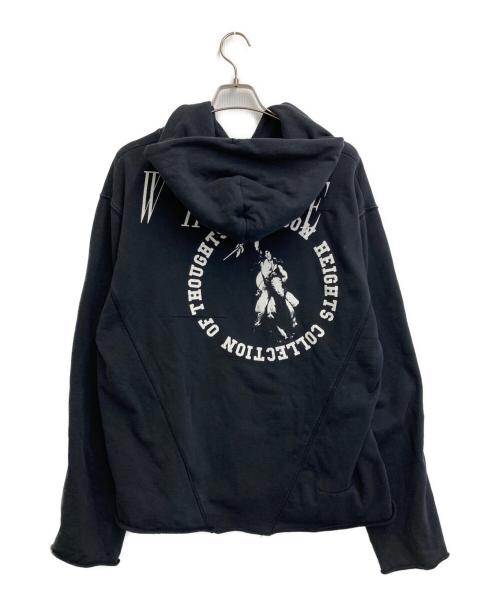 OFFWHITE（オフホワイト）OFFWHITE (オフホワイト) meadow heights プルオーバーパーカー ブラック サイズ:Lの古着・服飾アイテム