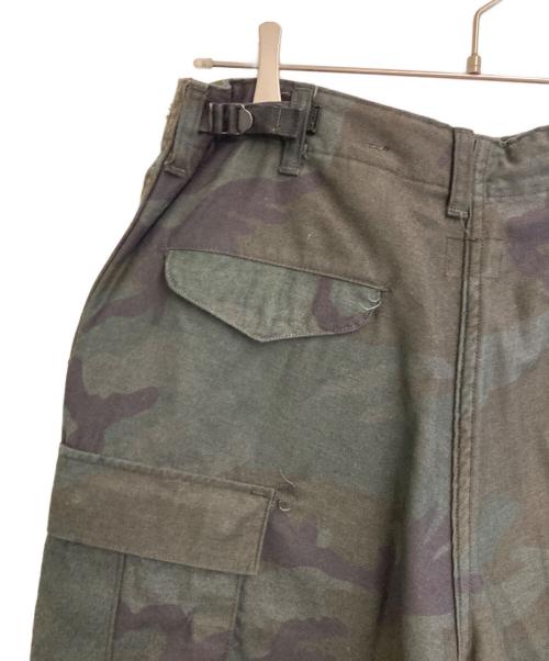 US ARMY（ユーエスアーミー）US ARMY (ユーエスアーミー) M65フィールドカーゴパンツ ブラック サイズ:M-Sの古着・服飾アイテム