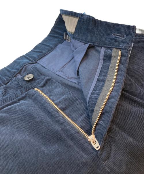 muta MARINE（ムータマリン）muta MARINE (ムータマリン) コーデュロイタックパンツ ネイビー サイズ:SIZE L 未使用品の古着・服飾アイテム