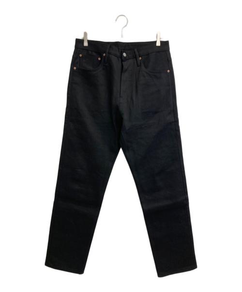 RRL（ダブルアールエル）RRL (ダブルアールエル) ヴィンテージ 5ポケット ブラックオンブラック ジーンズ ブラック サイズ:SIZE 83.5cm (W33)の古着・服飾アイテム