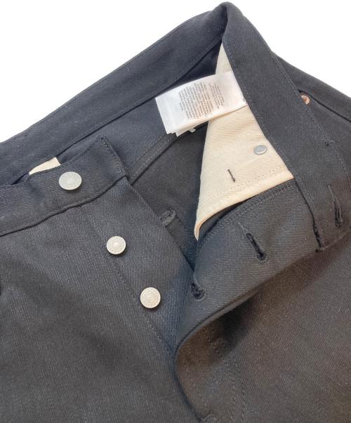 RRL（ダブルアールエル）RRL (ダブルアールエル) ヴィンテージ 5ポケット ブラックオンブラック ジーンズ ブラック サイズ:SIZE 83.5cm (W33)の古着・服飾アイテム