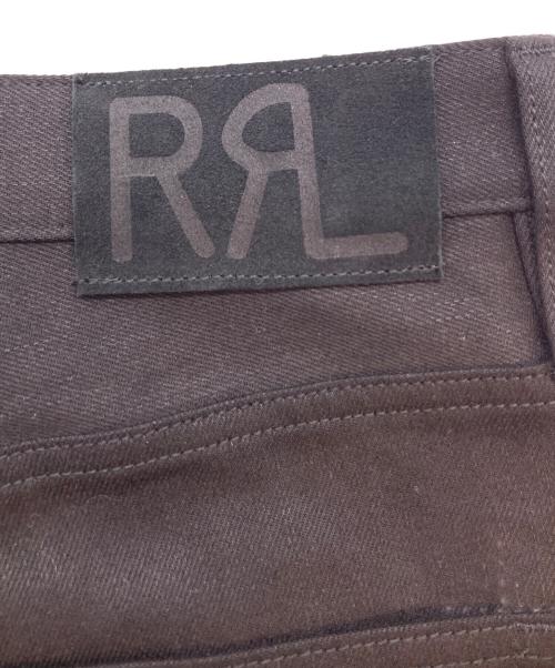 RRL（ダブルアールエル）RRL (ダブルアールエル) ヴィンテージ 5ポケット ブラックオンブラック ジーンズ ブラック サイズ:SIZE 83.5cm (W33)の古着・服飾アイテム
