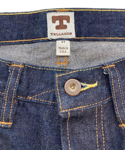TELLASON（テラソン）TELLASON (テラソン) SIMPSON Straight Leg 14.0 oz デニムパンツ インディゴ サイズ:SIZE 86cm (W34)の古着・服飾アイテム