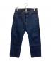 TELLASON（テラソン）の古着「SIMPSON Straight Leg 14.0 oz デニムパンツ」｜インディゴ