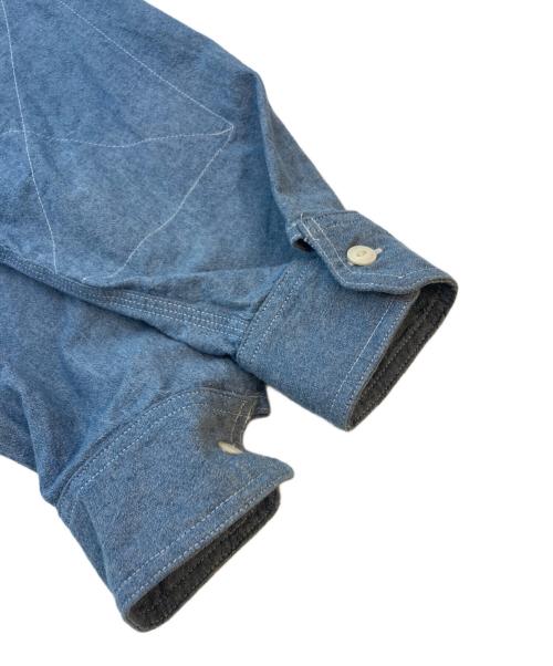 Engineered Garments（エンジニアド ガーメンツ）Engineered Garments (エンジニアド ガーメンツ) Work Shirt - Cotton Chambray ブルー サイズ:SIZE XSの古着・服飾アイテム