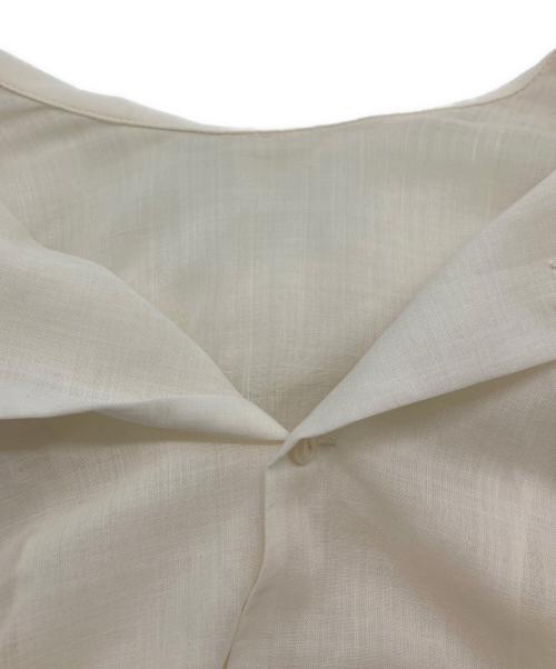 RHODOLIRION（ロドリリオン）RHODOLIRION (ロドリリオン) Two-way Cape Collar Blouse アイボリー サイズ:SIZE 0の古着・服飾アイテム
