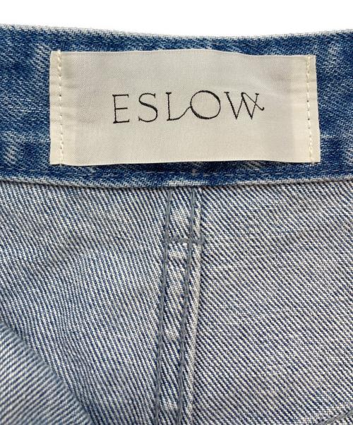 ESLOW（エスロー）ESLOW (エスロー) デニムオーバーオール ブルー サイズ:SIZE 1の古着・服飾アイテム