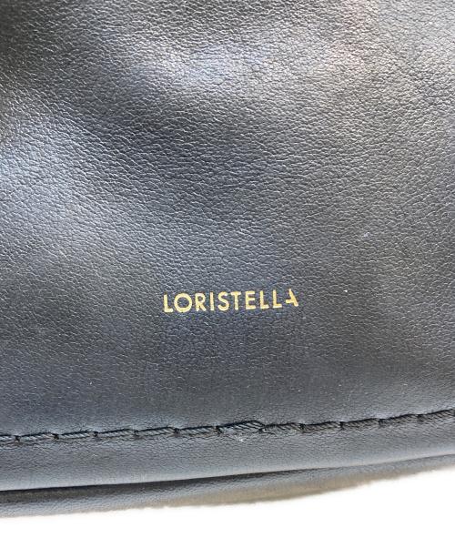 LORISTELLA（ロリステッラ）LORISTELLA (ロリステッラ) レザーショルダーバッグ ブラックの古着・服飾アイテム