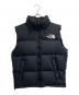 THE NORTH FACE（ザ ノース フェイス）の古着「Nuptse Vest」｜ブラック