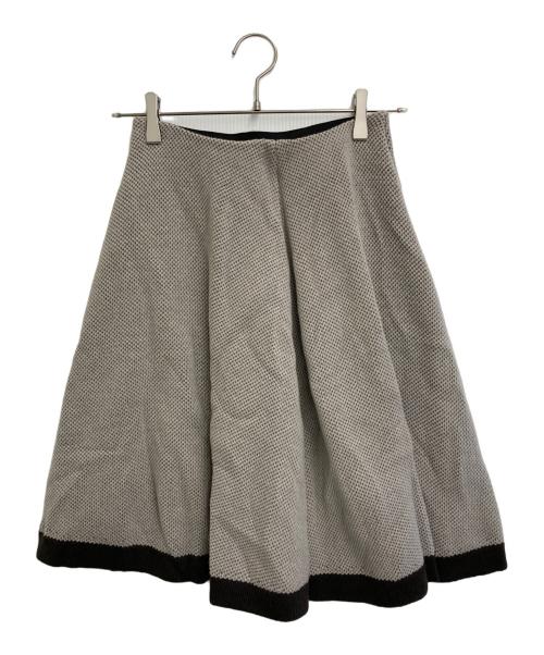 FOXEY（フォクシー）FOXEY (フォクシー) Knit Suit Chiboust ベージュ×ブラウン サイズ:SIZE 40の古着・服飾アイテム