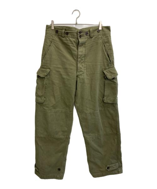 French Army（フランス軍）FRENCH ARMY (フランス軍) M-47前期カーゴパンツ オリーブ サイズ:Freeの古着・服飾アイテム