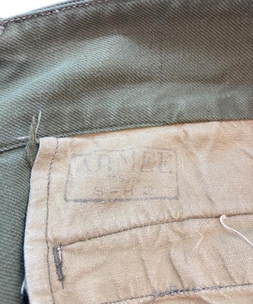 French Army（フランス軍）FRENCH ARMY (フランス軍) M-47前期カーゴパンツ オリーブ サイズ:Freeの古着・服飾アイテム