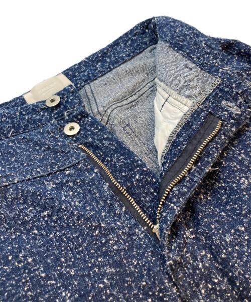 Ameri（アメリ）AMERI (アメリ) MEDI SCRATCH OVAL WIDE DENIM ネイビー サイズ:SIZE 26の古着・服飾アイテム