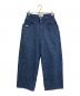AMERI（アメリ）の古着「MEDI SCRATCH OVAL WIDE DENIM」｜ネイビー
