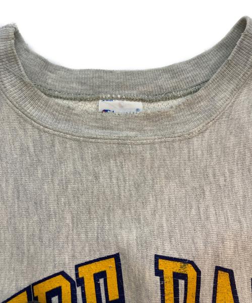 Champion REVERSE WEAVE（チャンピオン リバース ウィーブ）Champion REVERSE WEAVE (チャンピオン リバース ウィーブ) 90s カレッジロゴスウェット グレー サイズ:SIZE XLの古着・服飾アイテム
