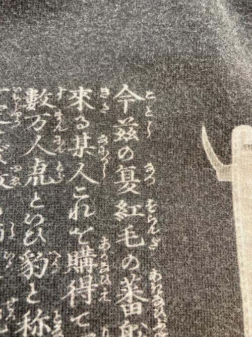 GROUND Y（グラウンドワイ）GROUND Y (グラウンドワイ) 舶来虎豹幼絵説 hoodie ブラック サイズ:SIZE 3の古着・服飾アイテム